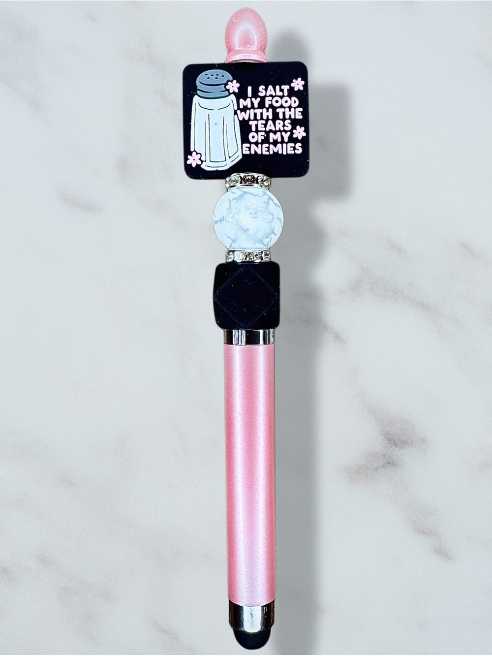 I Salt My Food With The Tears Of My Enemies Novelty Stylus & Pen